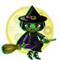 é je vou é pa di je sui une sorcière!!lé nui 2 pleine lune je me balade sur mon balai!!croiyé moi c pa pratique le robe noir surtou quan til ya du ven